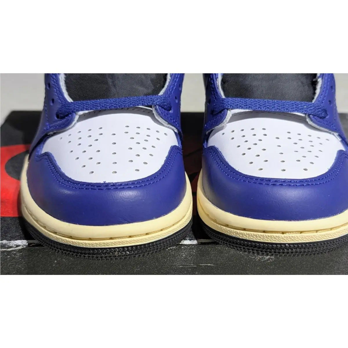 Nike shoes - Nike Air Jordan 1 - Air - DZ5485-100 - White, Blue, Black, Gray, Multicolor 2