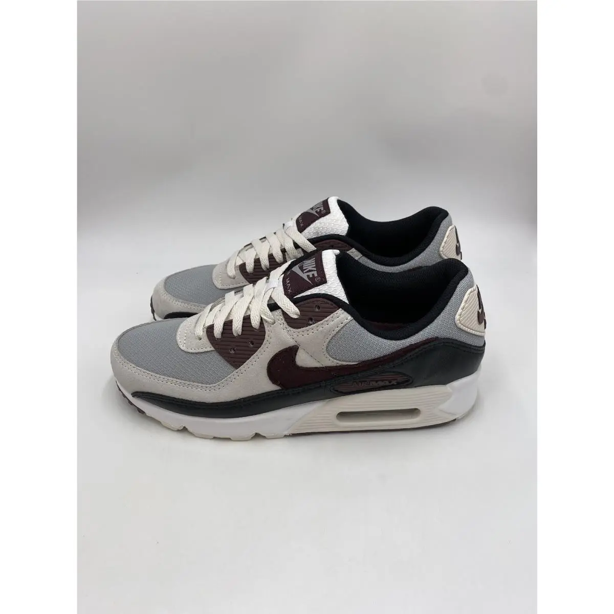 Nike shoes - Nike Air Max 90 - Air Max - DQ4071-004 - Wolf Grey/Burgundy (UPC: 196153741386) 2