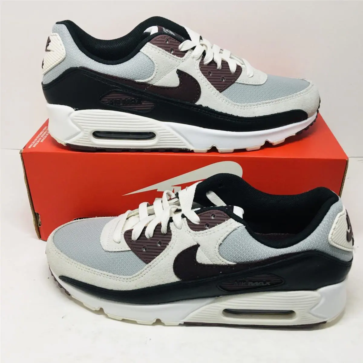 Nike shoes - Nike Air Max 90 - Air Max - DQ4071-004 - Black / White / Gray / Brown (UPC: 196153741409) 0