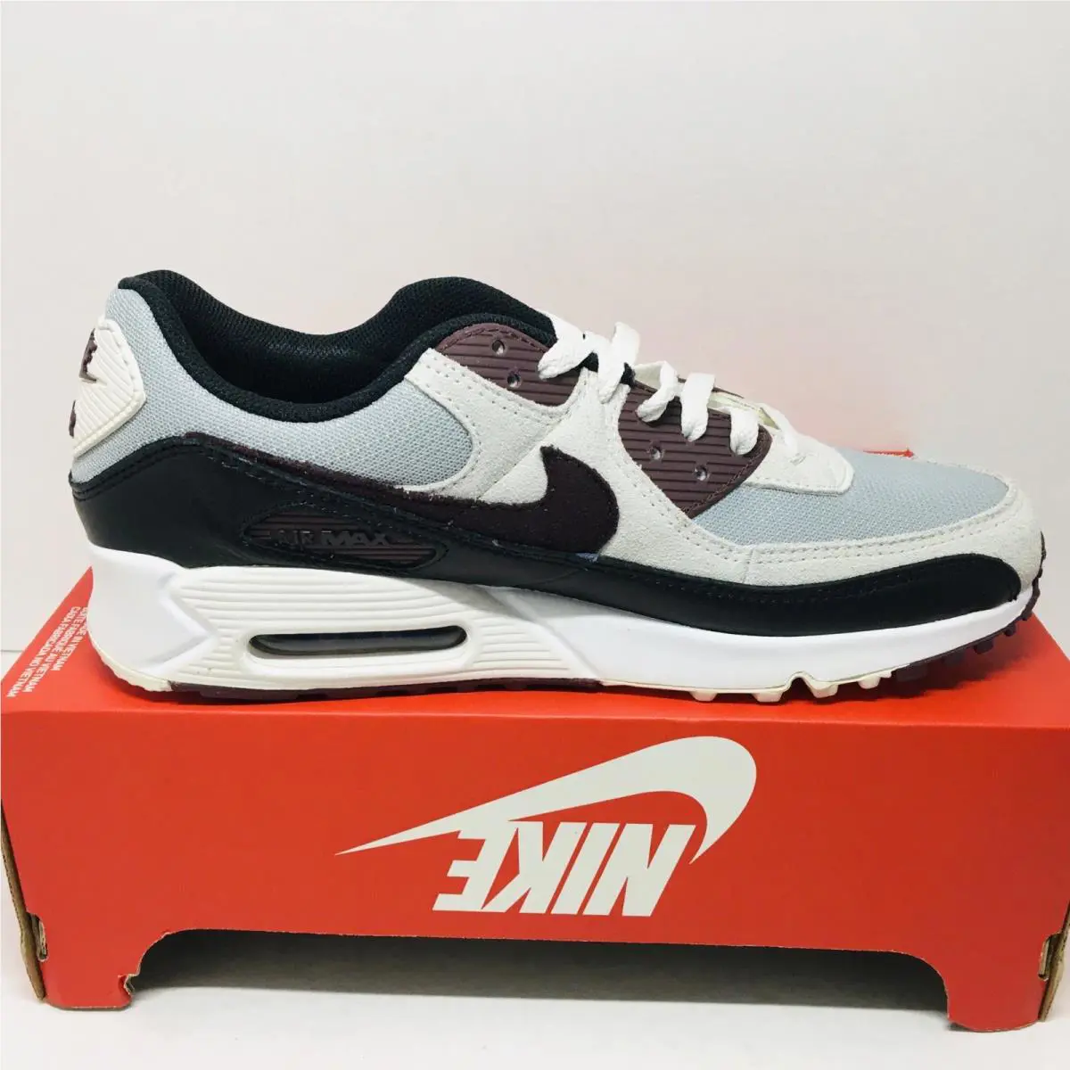 Nike shoes - Nike Air Max 90 - Air Max - DQ4071-004 - Black / White / Gray / Brown (UPC: 196153741409) 5