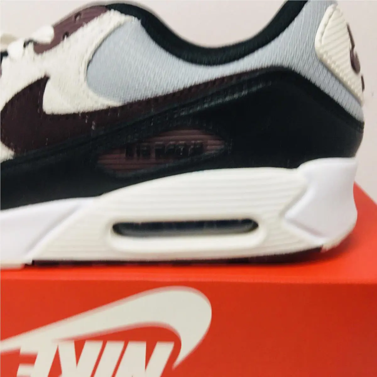 Nike shoes - Nike Air Max 90 - Air Max - DQ4071-004 - Black / White / Gray / Brown (UPC: 196153741409) 4