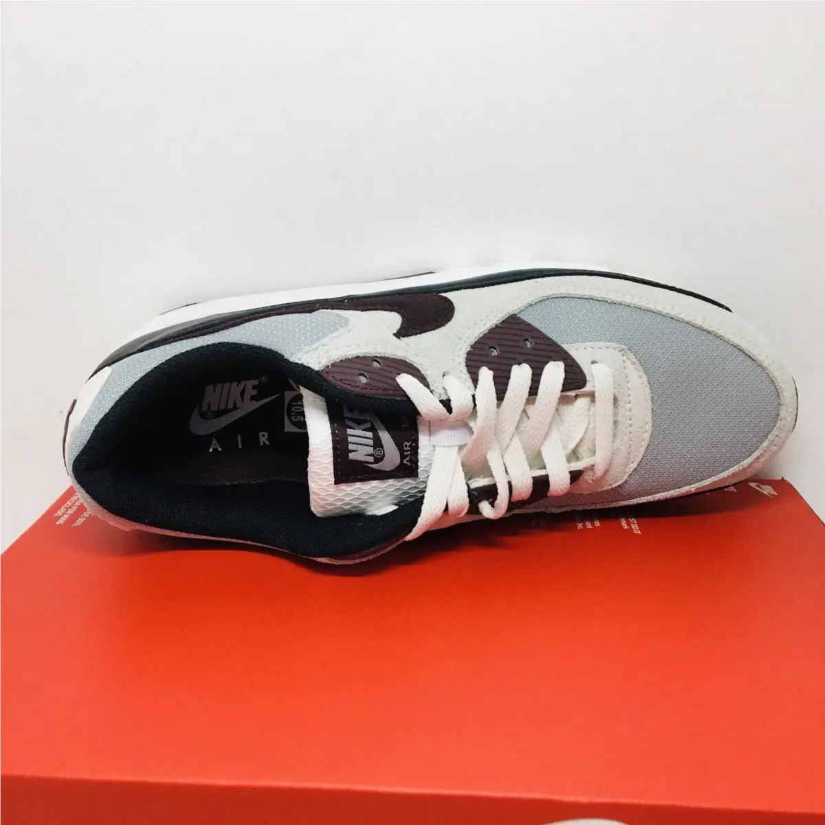 Nike shoes - Nike Air Max 90 - Air Max - DQ4071-004 - Black / White / Gray / Brown (UPC: 196153741409) 7