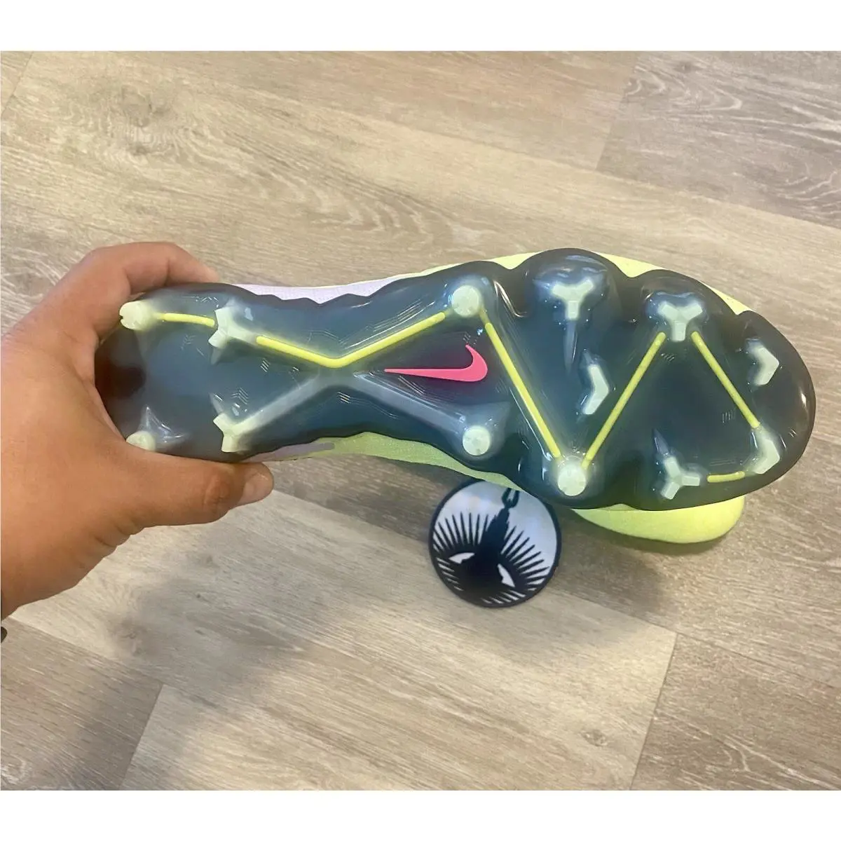 Nike shoes - Nike Phantom GX - Phantom - DC9968-705 - Barely Volt/Barely Grape/Gridiron (UPC: 196604204569) 9