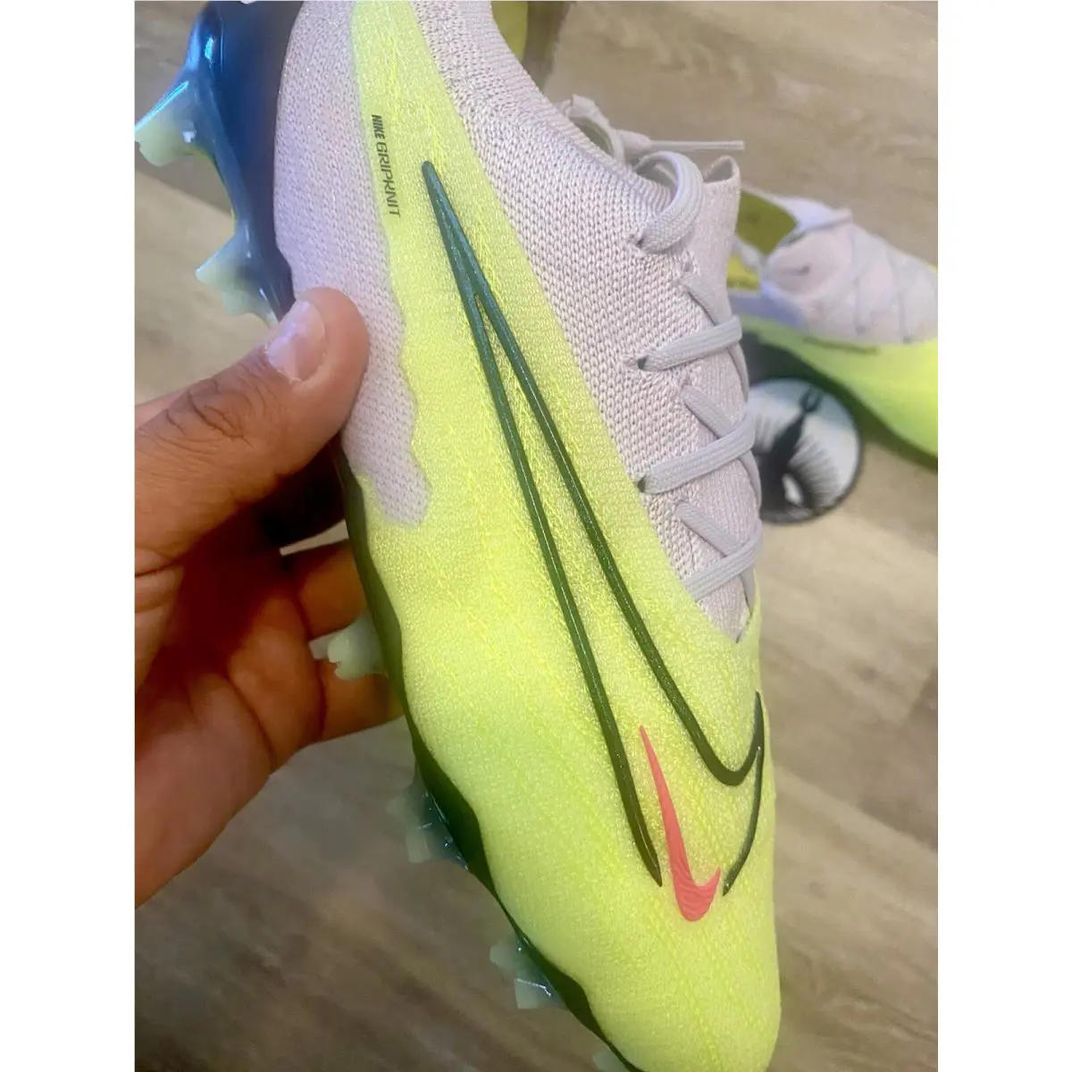 Nike shoes - Nike Phantom GX - Phantom - DC9968-705 - Barely Volt/Barely Grape/Gridiron (UPC: 196604204569) 7