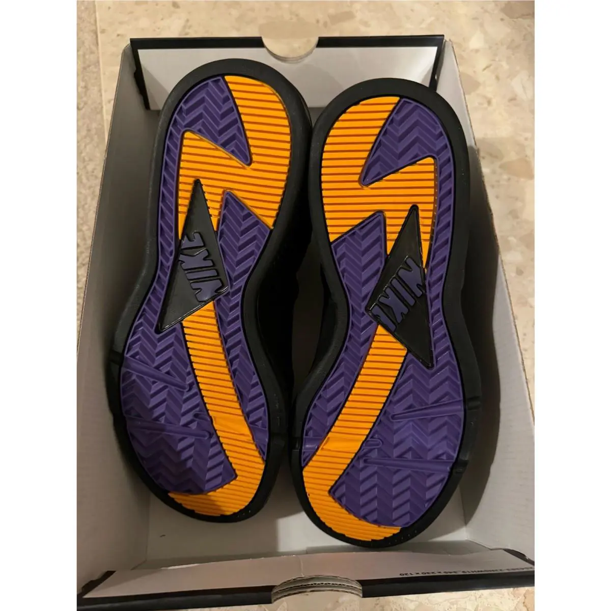 Nike shoes - Nike Air Flight Huarache - Air Flight Huarache - FD0188-001 - Black/Purple 6