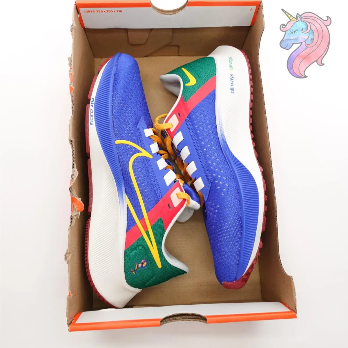 Nike shoes - Nike Air Zoom Pegasus 38 - DO7763-400 - Blue (UPC: 195867450423) 8