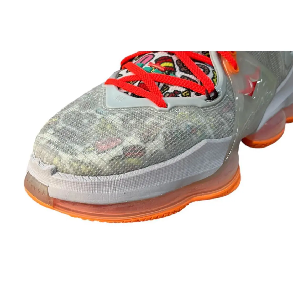 Nike shoes - Nike Lebron XIX 19 Fast Food - DC9339-001 - Grey Fog Roma Green (UPC: 195242107737) 4