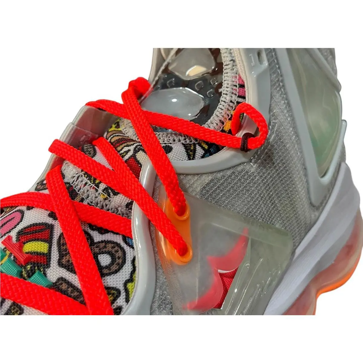 Nike shoes - Nike Lebron XIX 19 Fast Food - DC9339-001 - Grey Fog Roma Green (UPC: 195242107737) 6