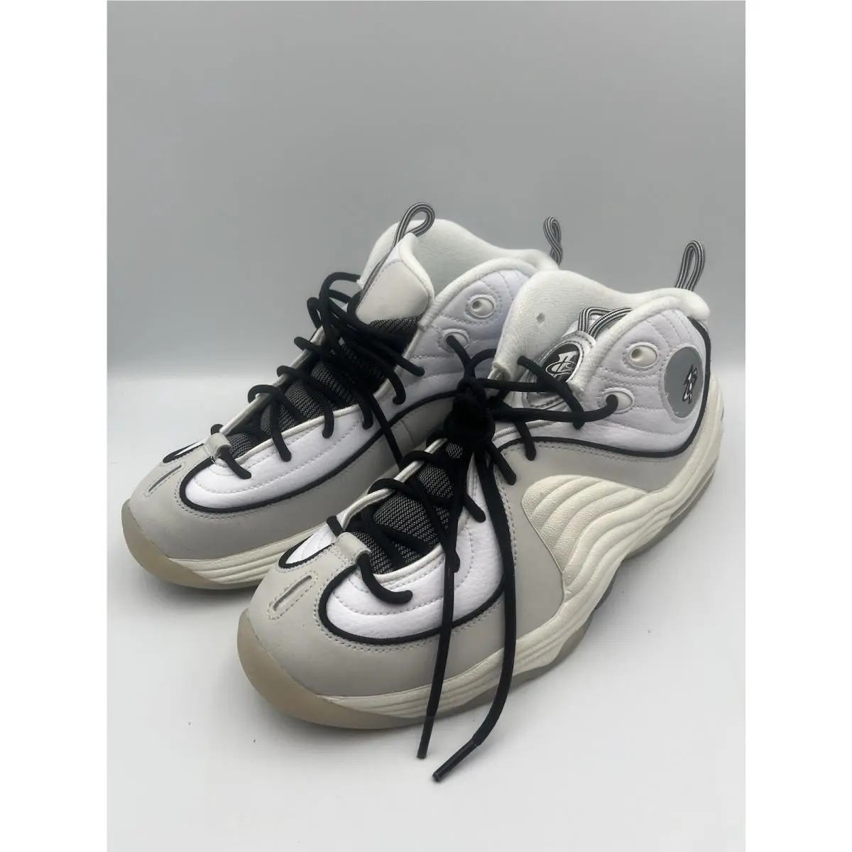 Nike Air Penny 2 White Photon Dust FB7727-100 Basketball Shoes Men`s Sz 9.5 - White