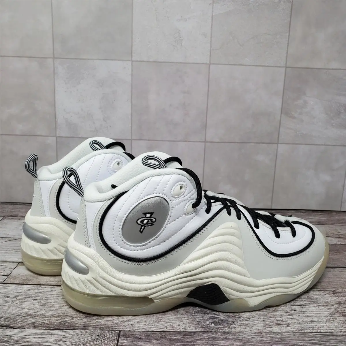 Nike shoes - Nike Air Penny II - Air Penny - FB7727 100 - White, Photon Dust, Black, Sail 5