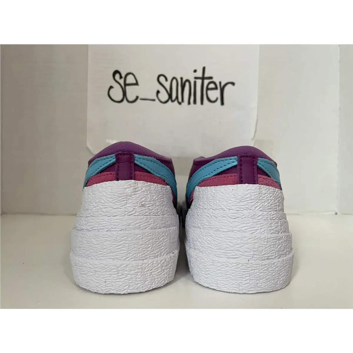 Nike shoes - Nike Sacai Blazer KAWS - Sacai Blazer KAWS - DM7901-500 - Purple (UPC: 195244747269) 2