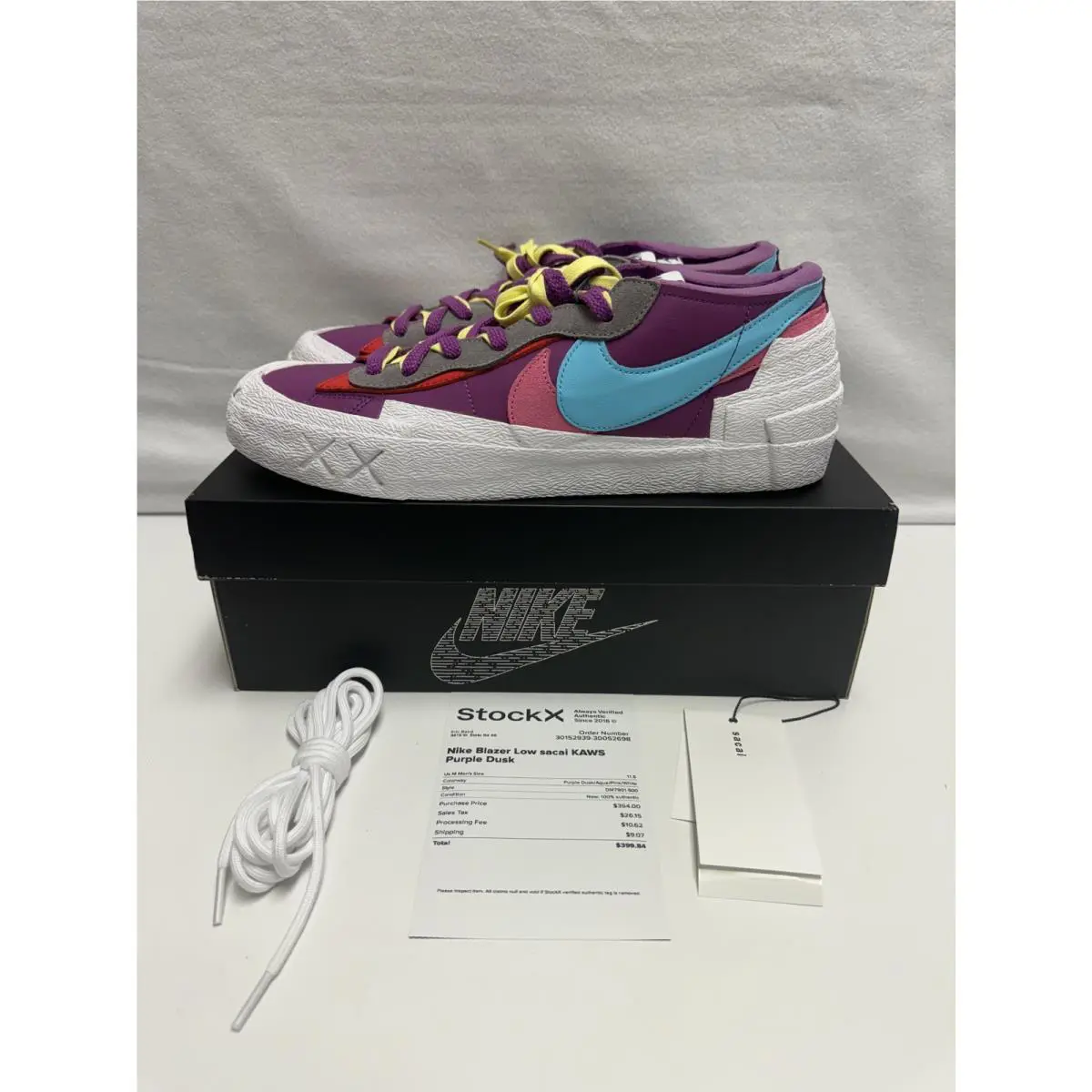 Nike shoes - Nike Blazer Low sacai KAWS Purple Dusk - DM7901-500 - Purple 0