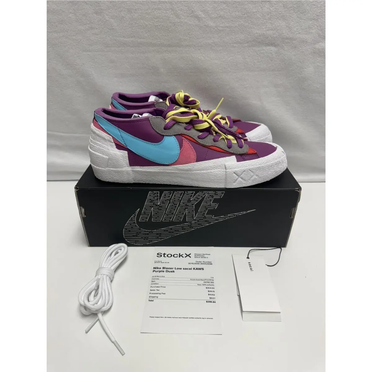 Nike shoes - Nike Blazer Low sacai KAWS Purple Dusk - DM7901-500 - Purple 1