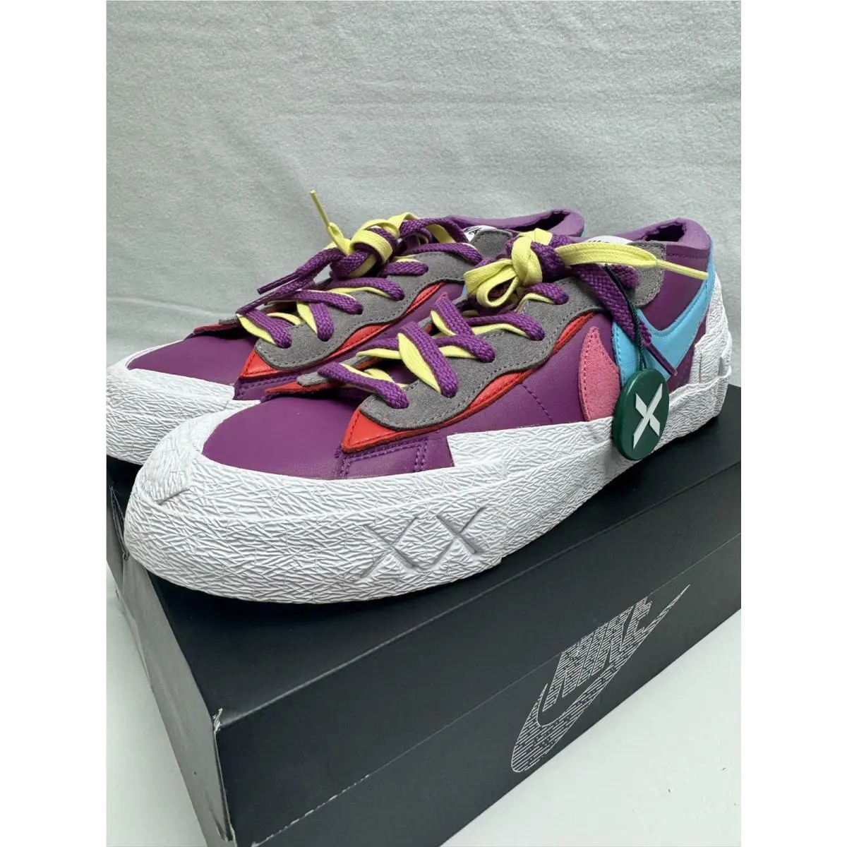 Nike shoes - Nike Blazer Low sacai KAWS Purple Dusk - DM7901-500 - Purple 6