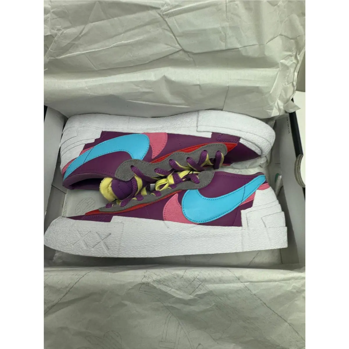 Nike shoes - Nike Blazer Low sacai KAWS Purple Dusk - DM7901-500 - Purple 3