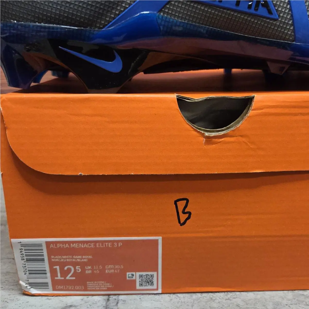 Nike shoes - Nike Alpha Menace Elite 3 - DM1792-003 - Black (UPC: 194958737047) 7