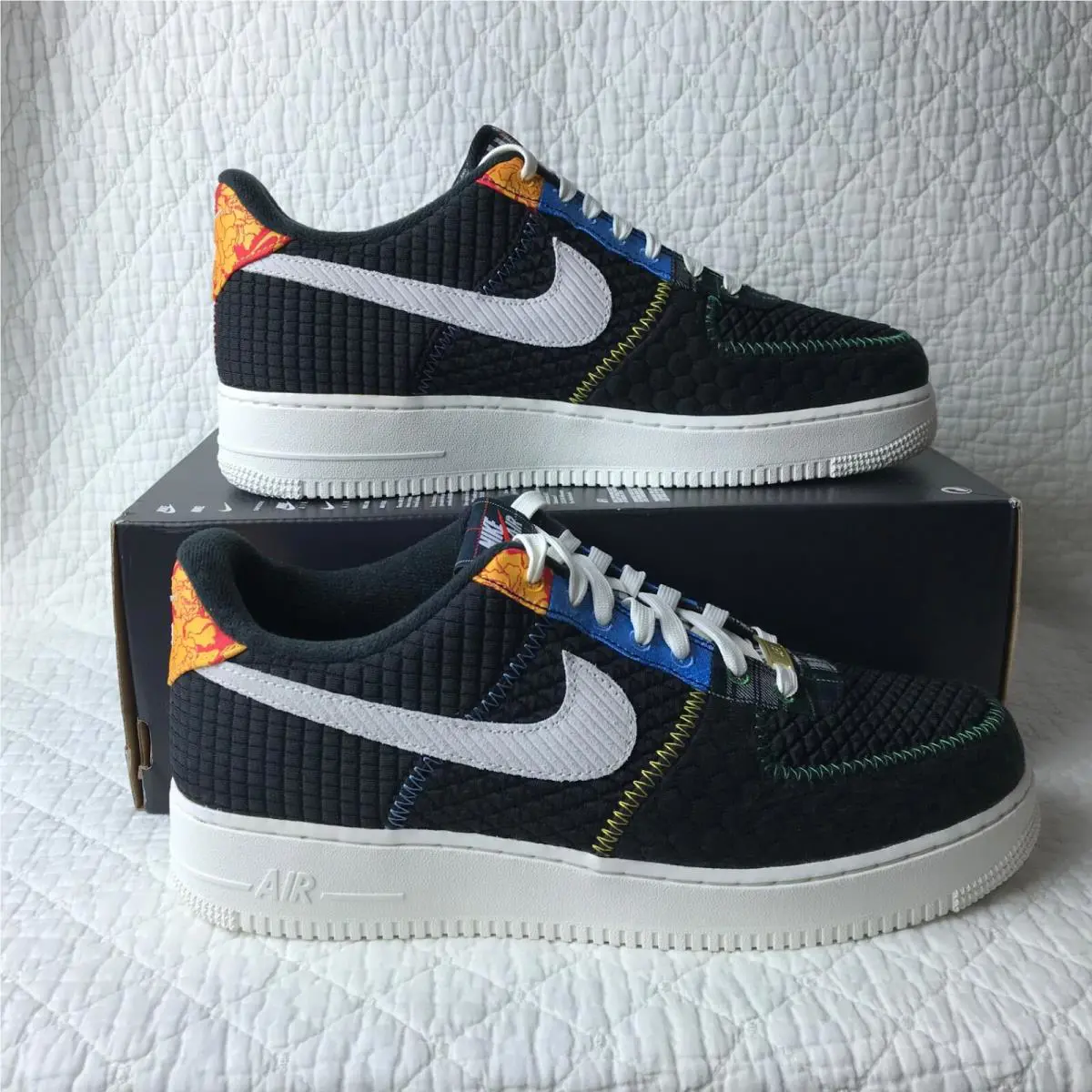 Nike shoes - Nike Air Force 1 - Air Force - DZ4855-001 - Black, Main: Black (UPC: 196152673701) 0