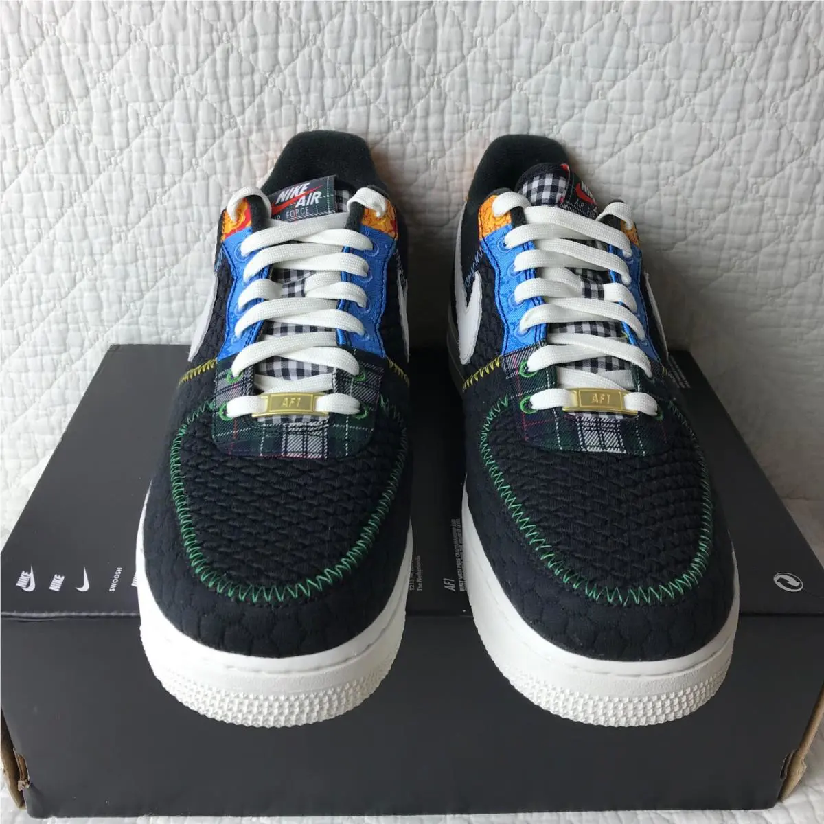 Nike shoes - Nike Air Force 1 - Air Force - DZ4855-001 - Black, Main: Black (UPC: 196152673701) 4