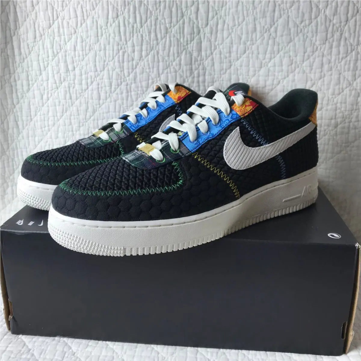 Nike shoes - Nike Air Force 1 - Air Force - DZ4855-001 - Black, Main: Black (UPC: 196152673701) 6