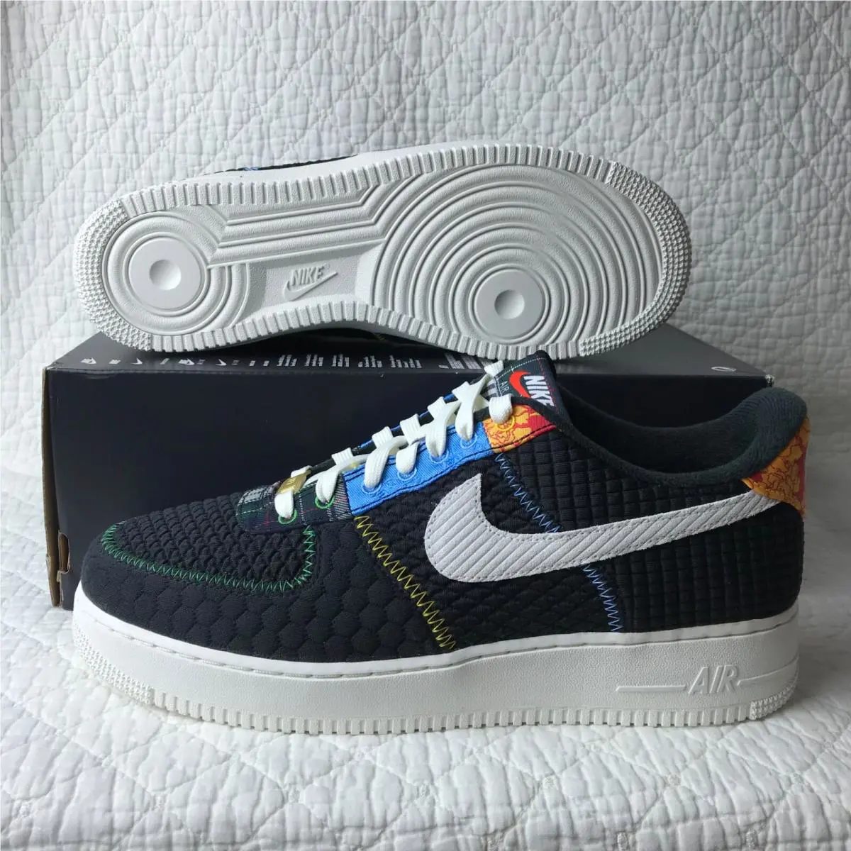 Nike shoes - Nike Air Force 1 - Air Force - DZ4855-001 - Black, Main: Black (UPC: 196152673701) 2