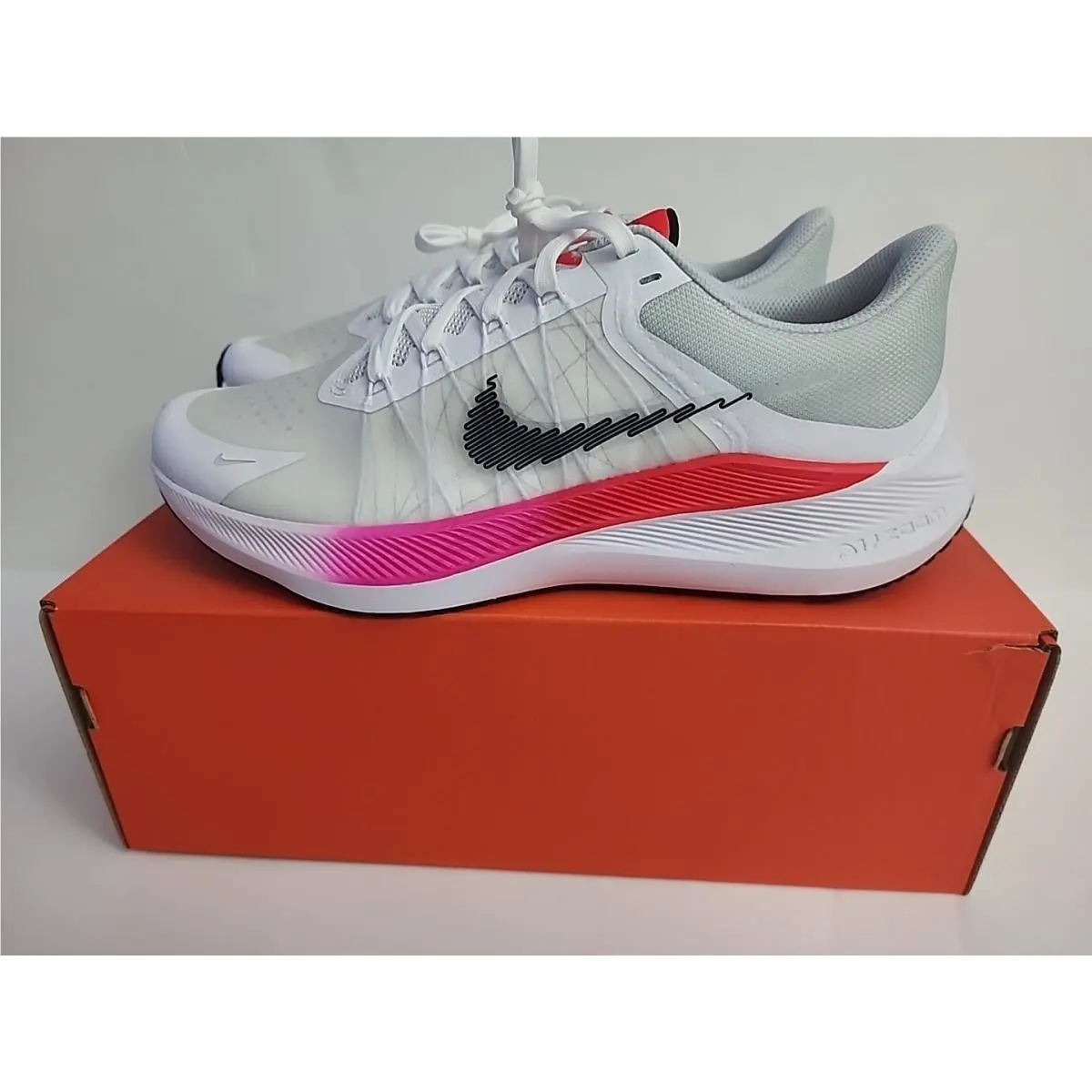 Nike Zoom Winflo 8 Running Shoes CW3419-100 SZ 10