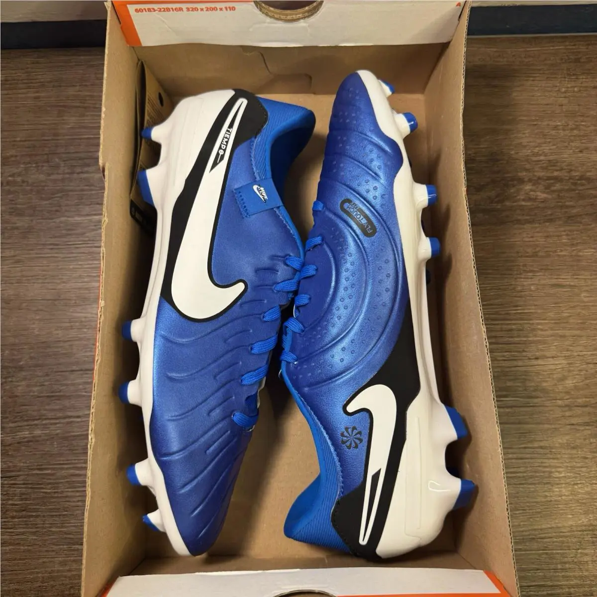 Nike shoes - Nike Tiempo Legend 10 Academy FG/MG - DV4337-400 - Blue / White 1