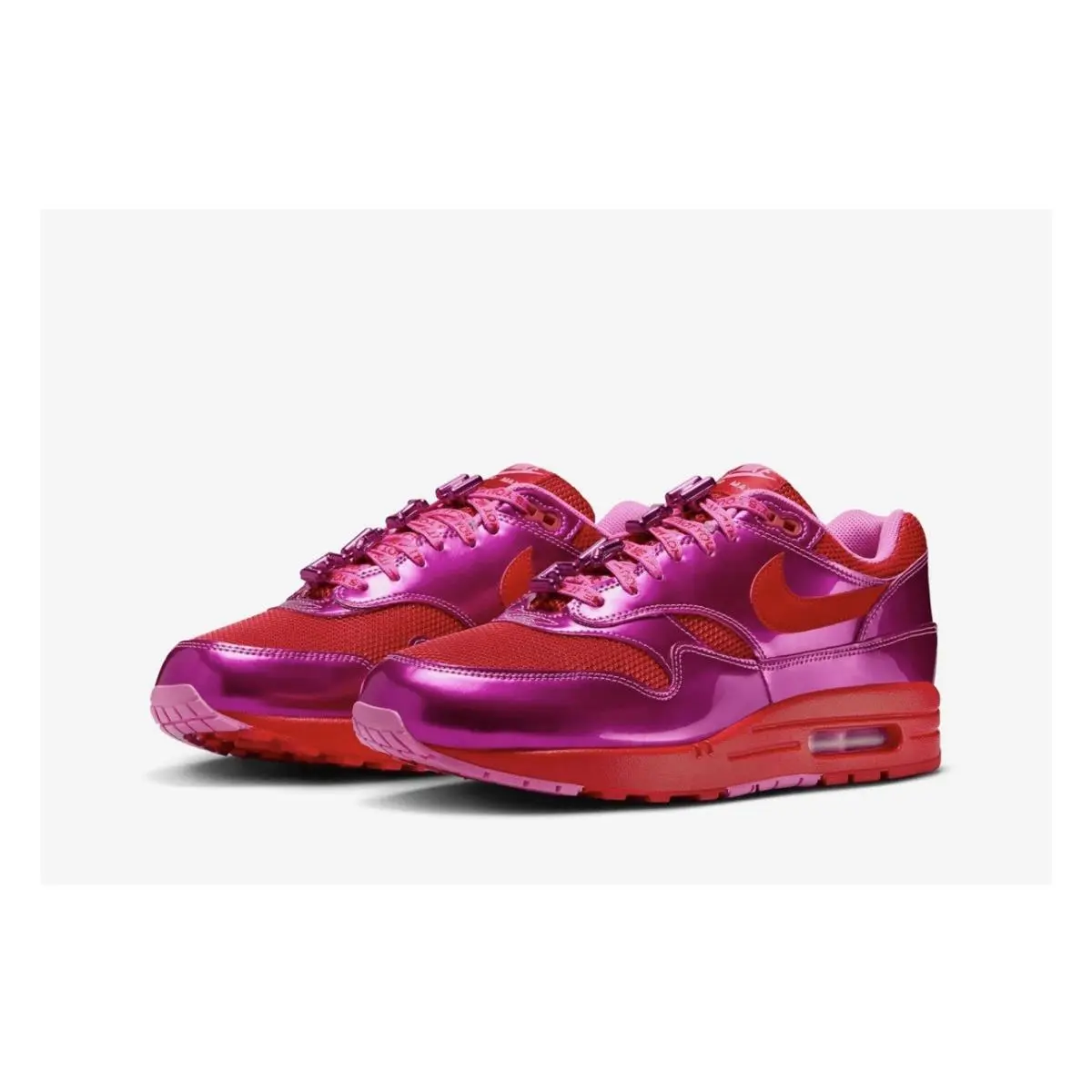 HV2301-600 Nike Air Max 1 Prm Playful Pink/university Red Mens Sz 11