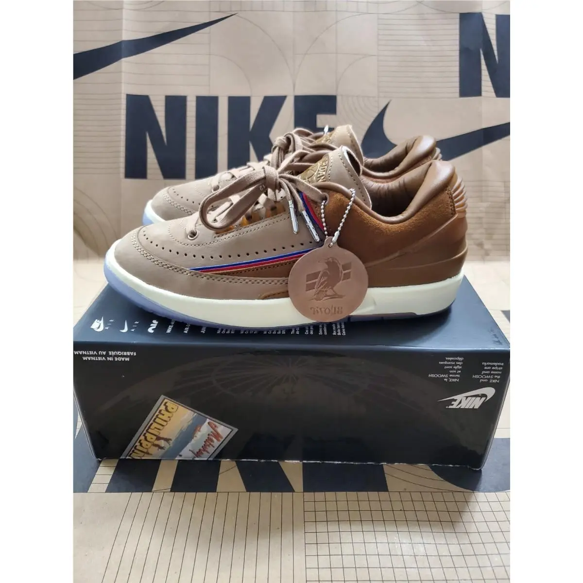 Nike shoes - Air Jordan 2 Retro Low - DV7129-222 - Blue 1