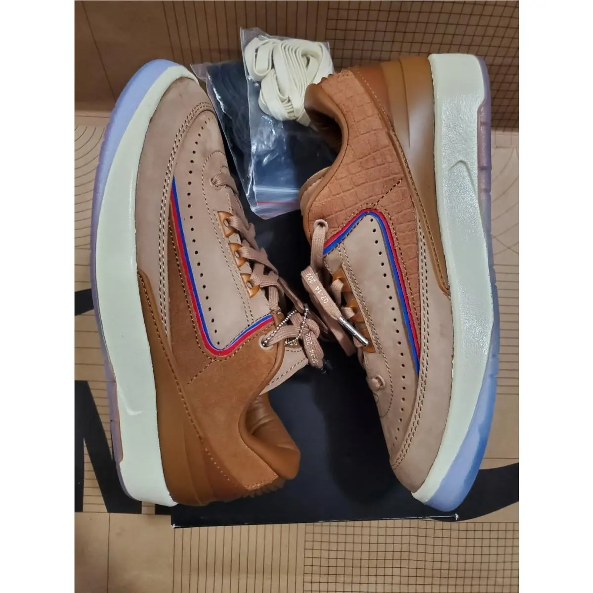 Nike shoes - Air Jordan 2 Retro Low - DV7129-222 - Blue 6