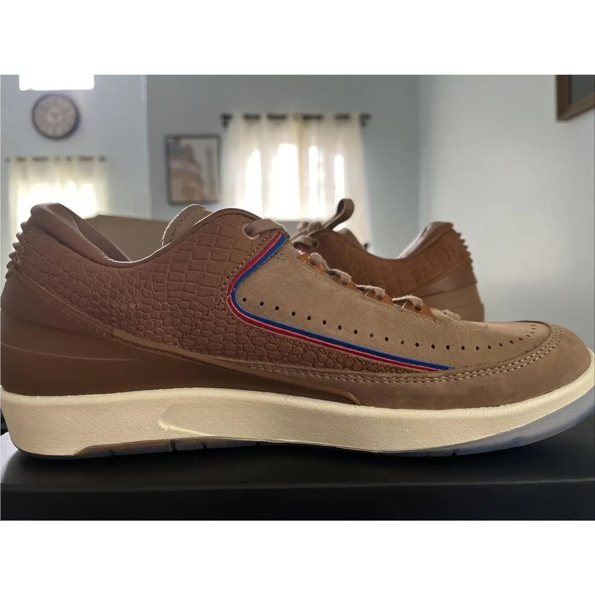 Nike shoes - Air Jordan 2 Retro Low - DV7129-222 - Blue 1