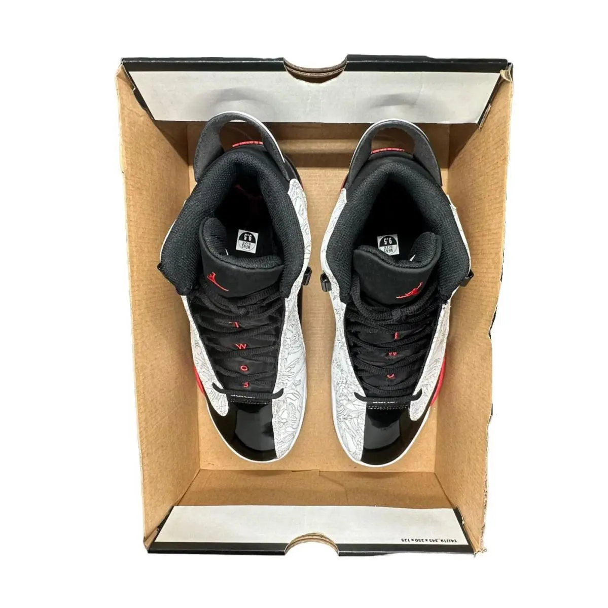 Nike shoes - Jordan Dub Zero - Dub Zero - 311046-162 - Black (UPC: 196154183604) 9