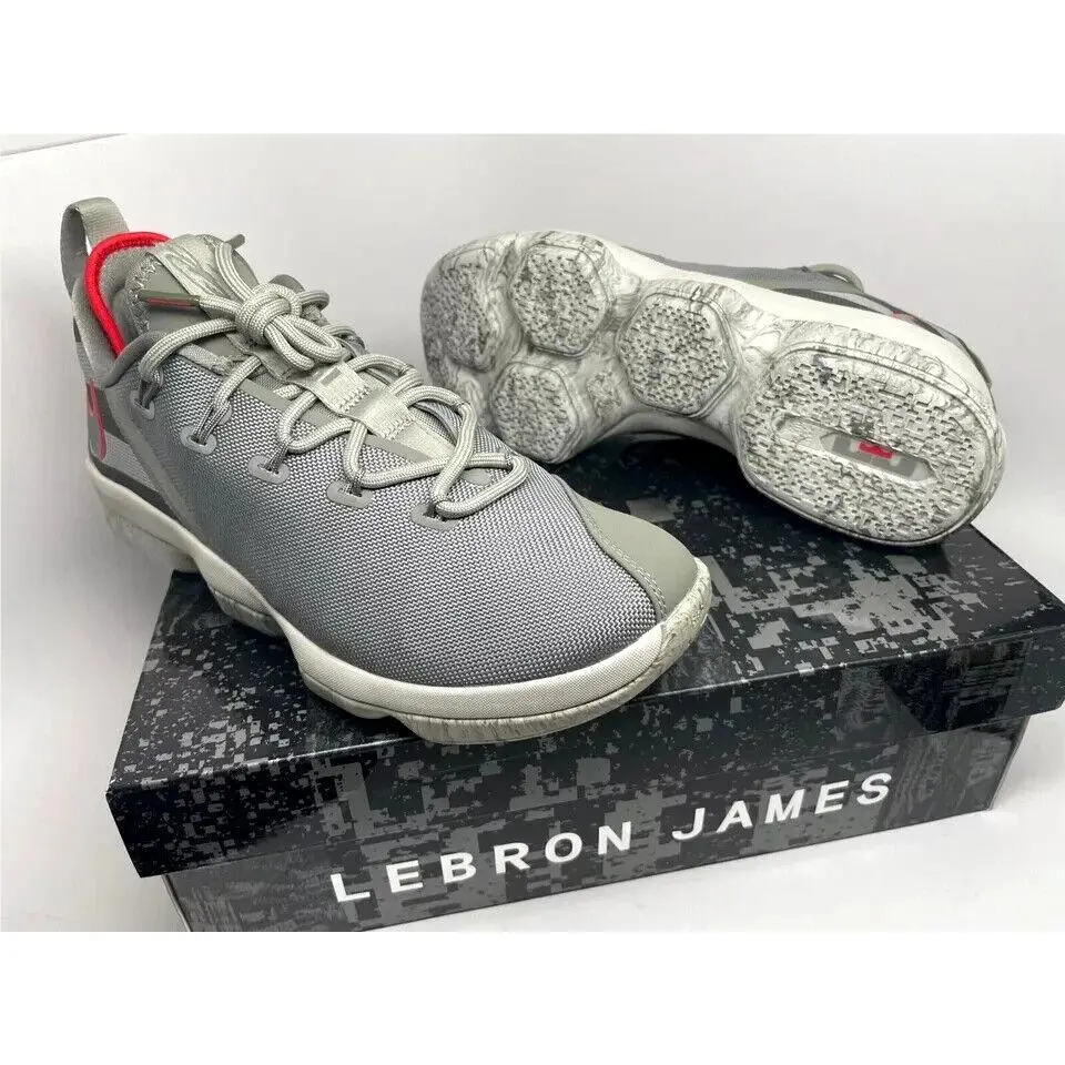 Nike shoes - Nike Lebron 14 Low - Lebron Low - 878636-003 - Dark Stucco-Sail-Vintage Green 5