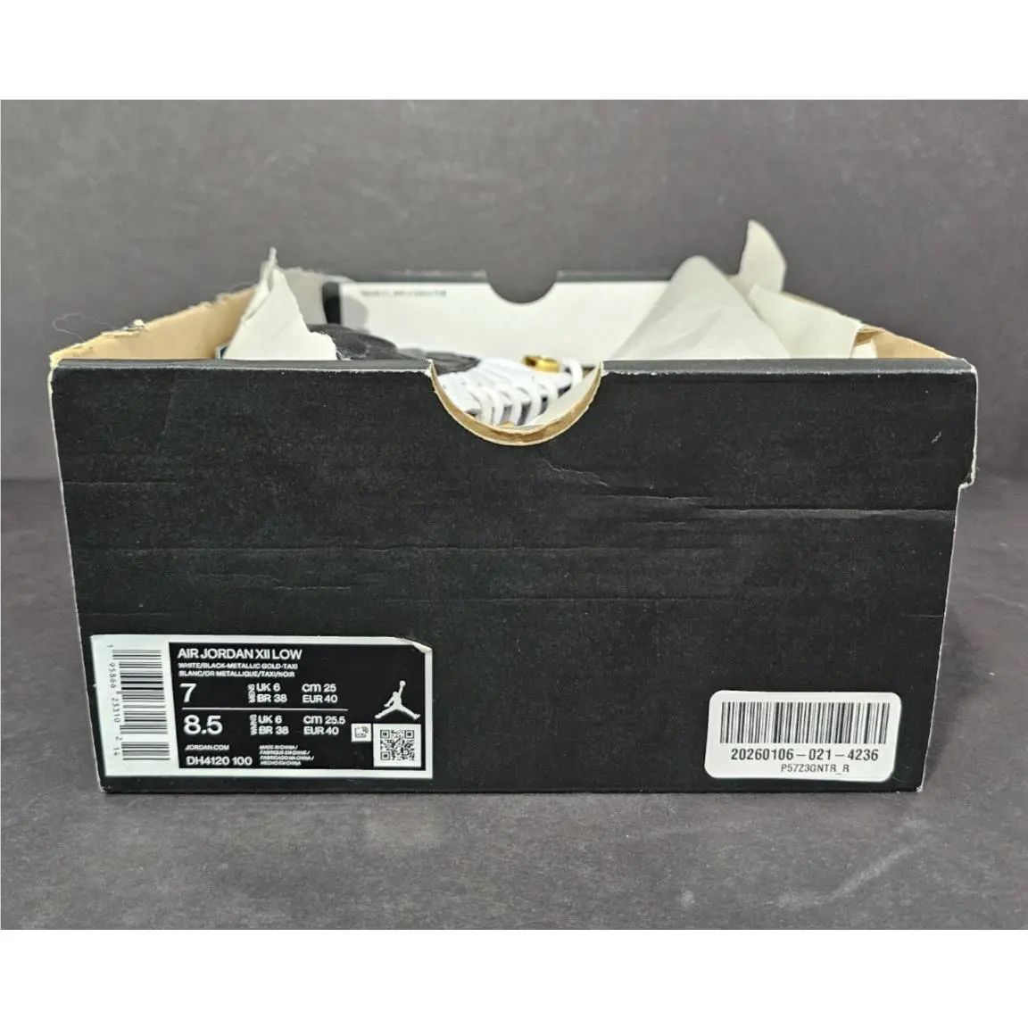 Nike shoes - Air Jordan 12 - Air - DH4120-100 - White 5