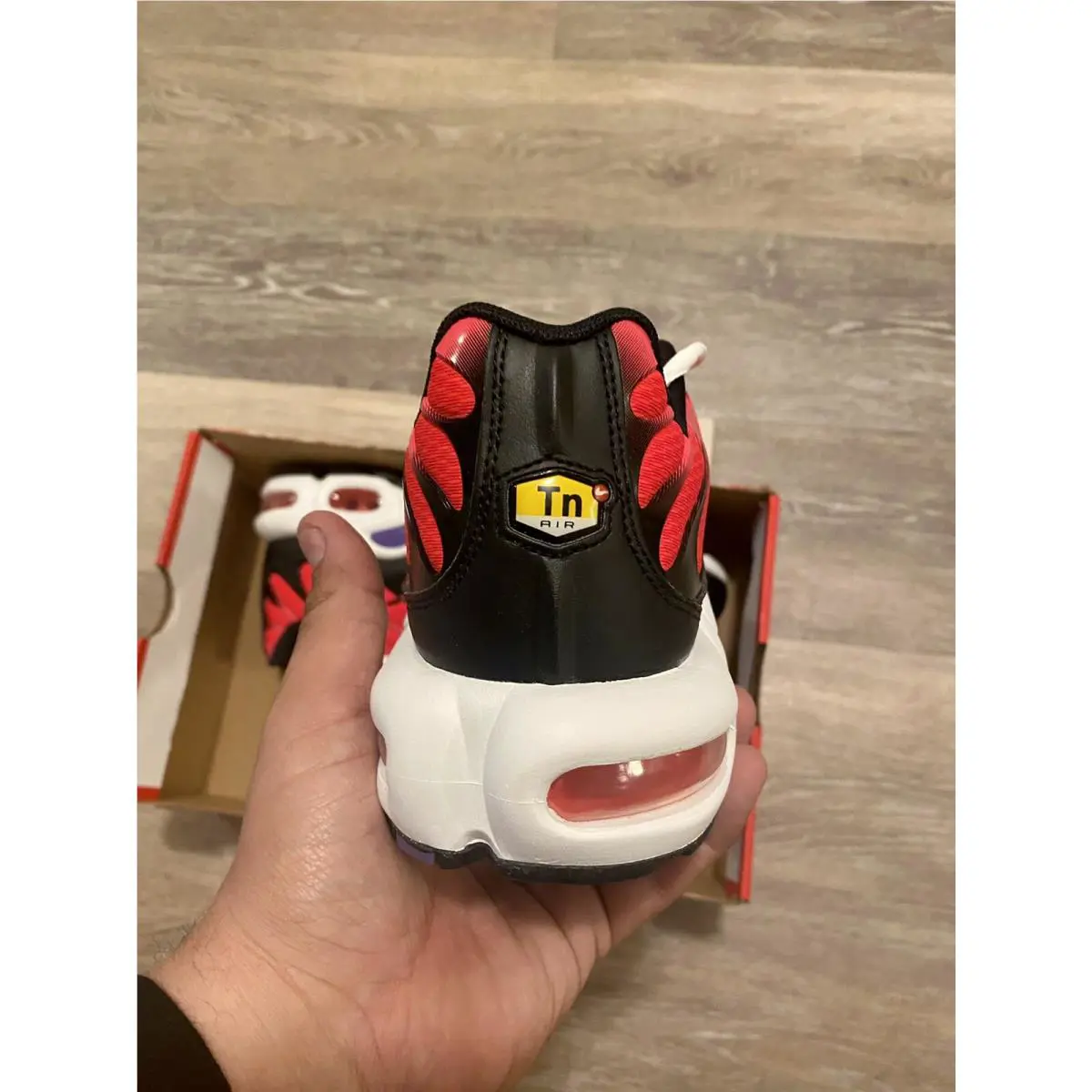 Nike shoes - Nike Air Max Plus - Air Max Plus - DJ5138-600 - Siren Red-Bright Mango-Black (UPC: 194958237424) 0