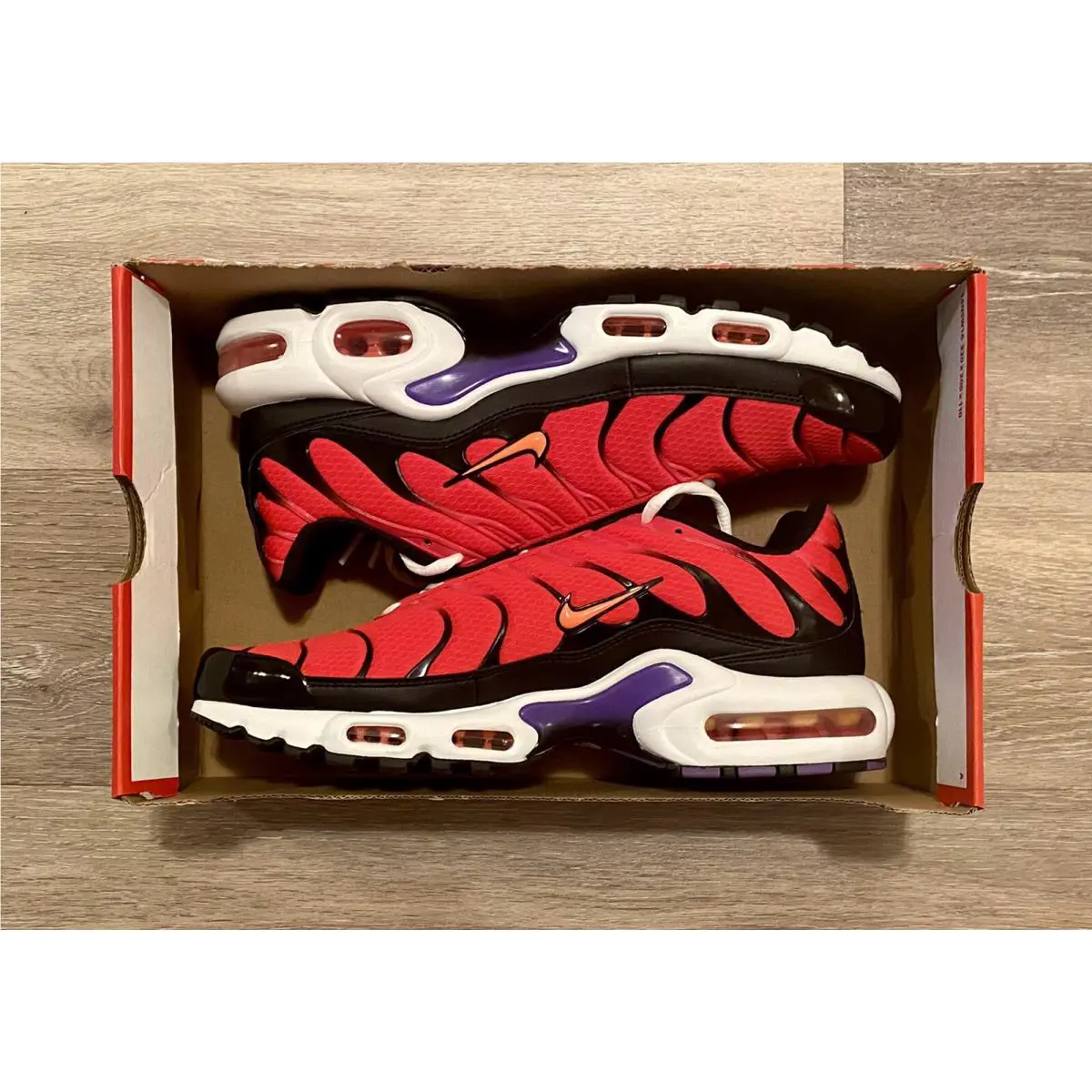 Nike shoes - Nike Air Max Plus - Air Max Plus - DJ5138-600 - Siren Red-Bright Mango-Black (UPC: 194958237424) 5