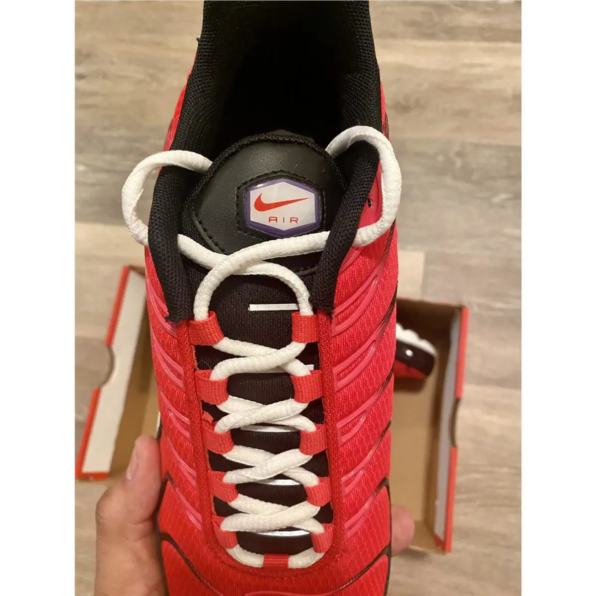 Nike shoes - Nike Air Max Plus - Air Max Plus - DJ5138-600 - Siren Red-Bright Mango-Black (UPC: 194958237424) 6