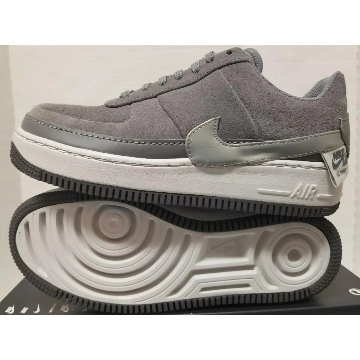 Nike shoes - Nike Air Force 1 - Air Force - BQ3163-001 - Gray (UPC: 192498002618) 2