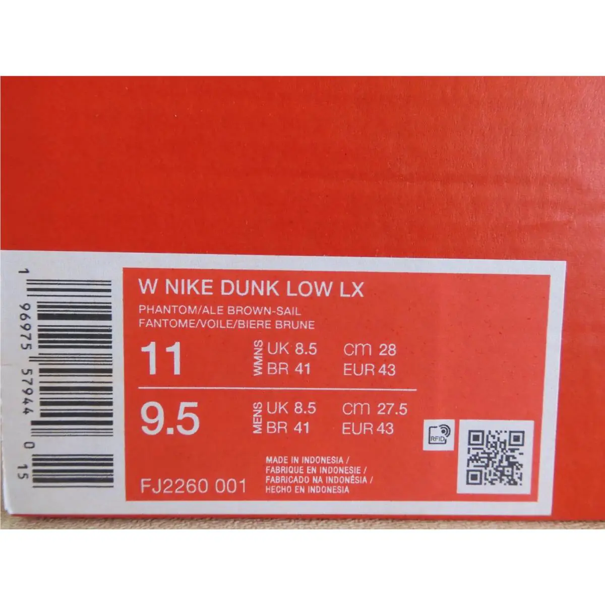 Nike shoes - Nike Dunk Low - Dunk Low - FJ2260 001 - White (UPC: 196975579440) 3