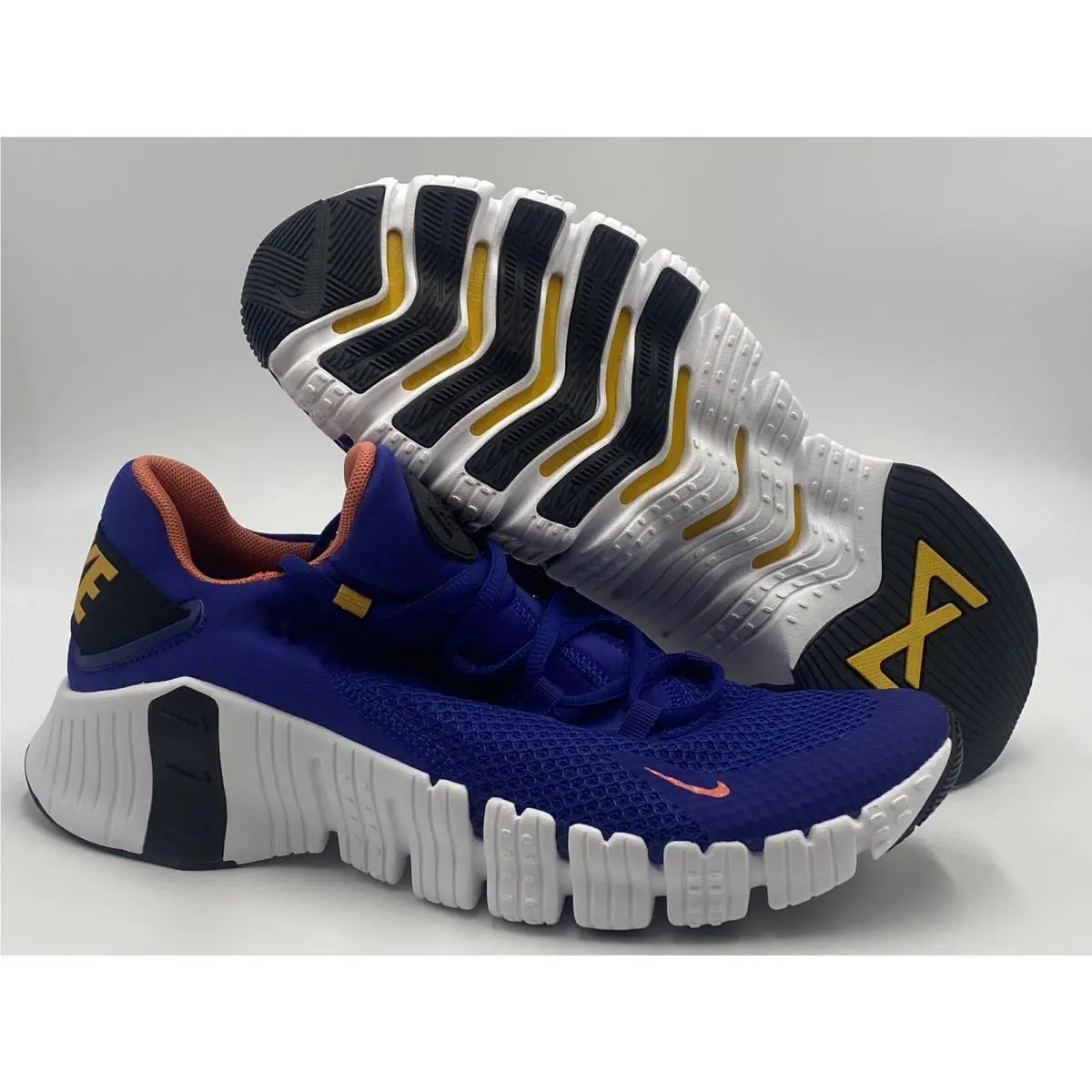 Nike Free Metcon 4 Royal Blue/magic Ember CT3886 448 US Men SZ 10