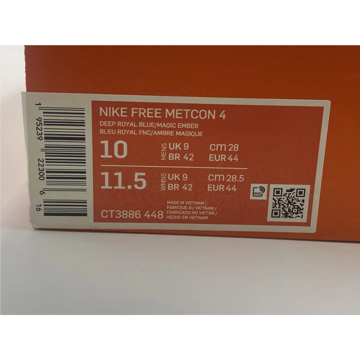 Nike shoes - Nike Free Metcon - Free Metcon - CT3886-448 - Blue (UPC: 195239223006) 6
