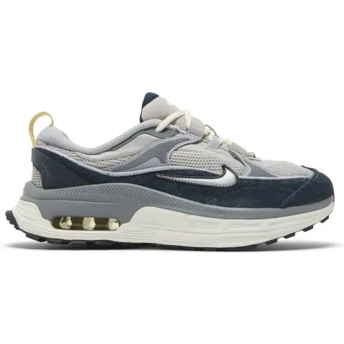 Nike Air Max Bliss LT Iron Metallic Silver Sneakers Womens Size 9.5 - Blue
