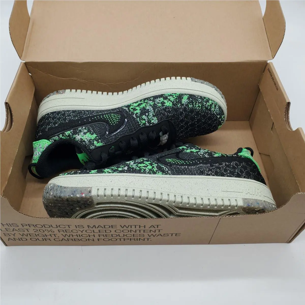 Nike shoes - Nike Air Force 1 - Air Force - DM0590-002 - Black/Scream Green/Lime Ice/Black 5