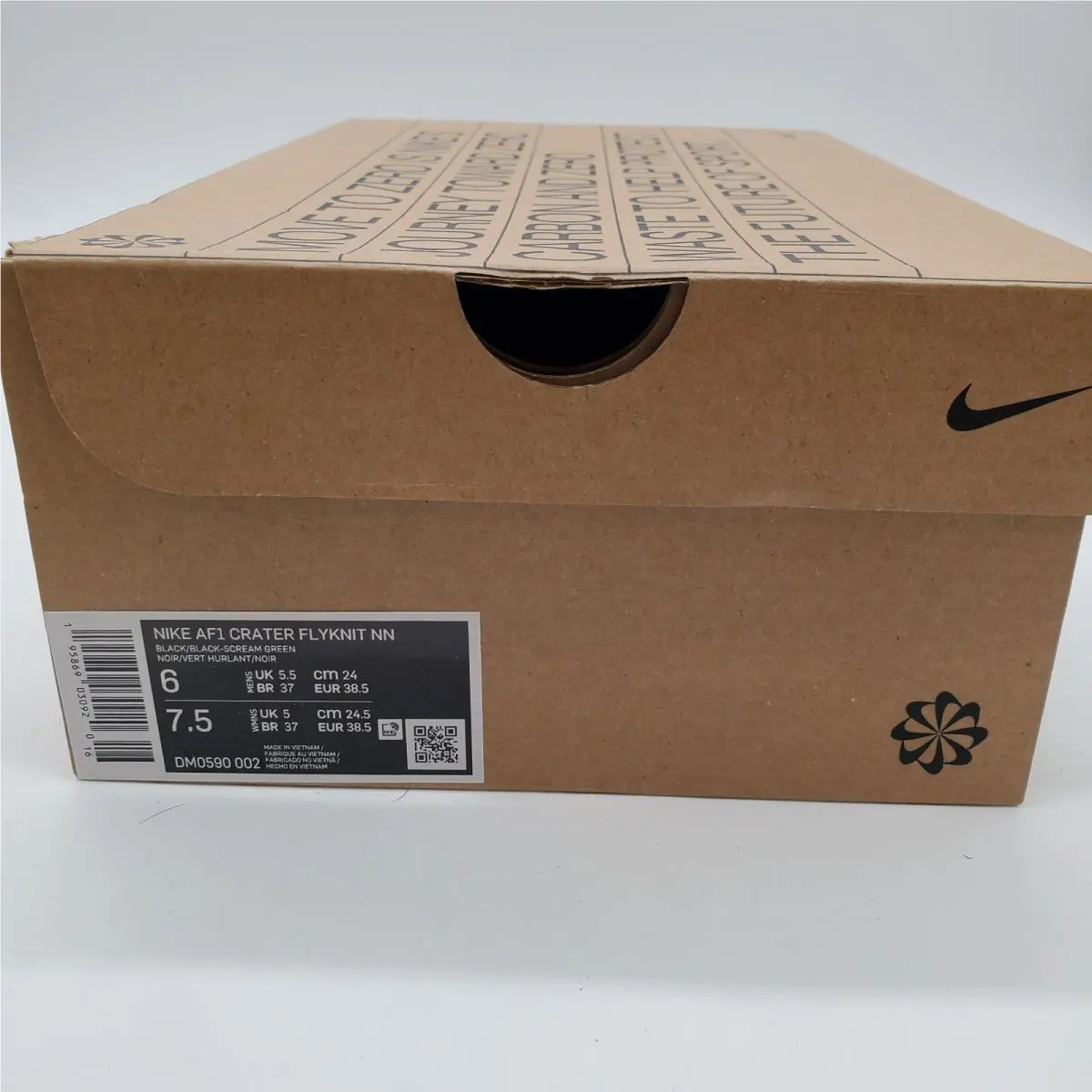 Nike shoes - Nike Air Force 1 - Air Force - DM0590-002 - Black/Scream Green/Lime Ice/Black 6