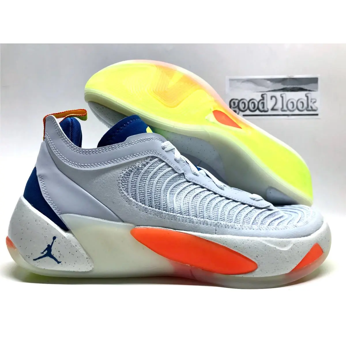 Nike Jordan Luka 1 Next Nature Real Madrid Grey/volt Size Men 9.5 DR9830-074