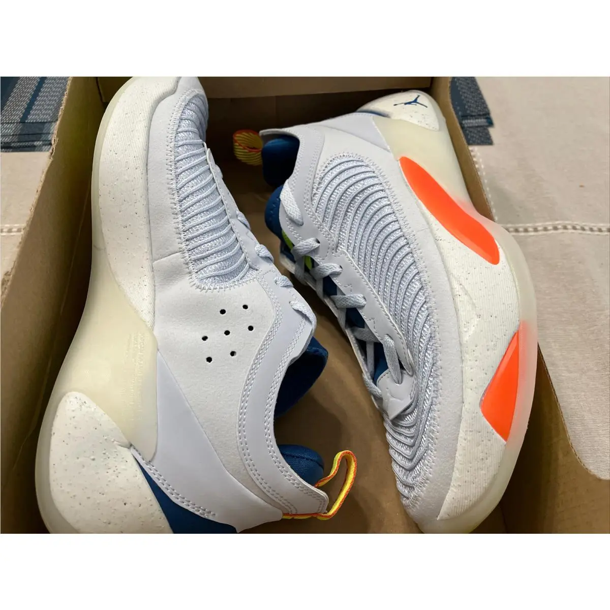 Nike shoes - Nike Air Jordan Luka 1 Next Nature - DR9830-074 - Football Grey/Volt 9