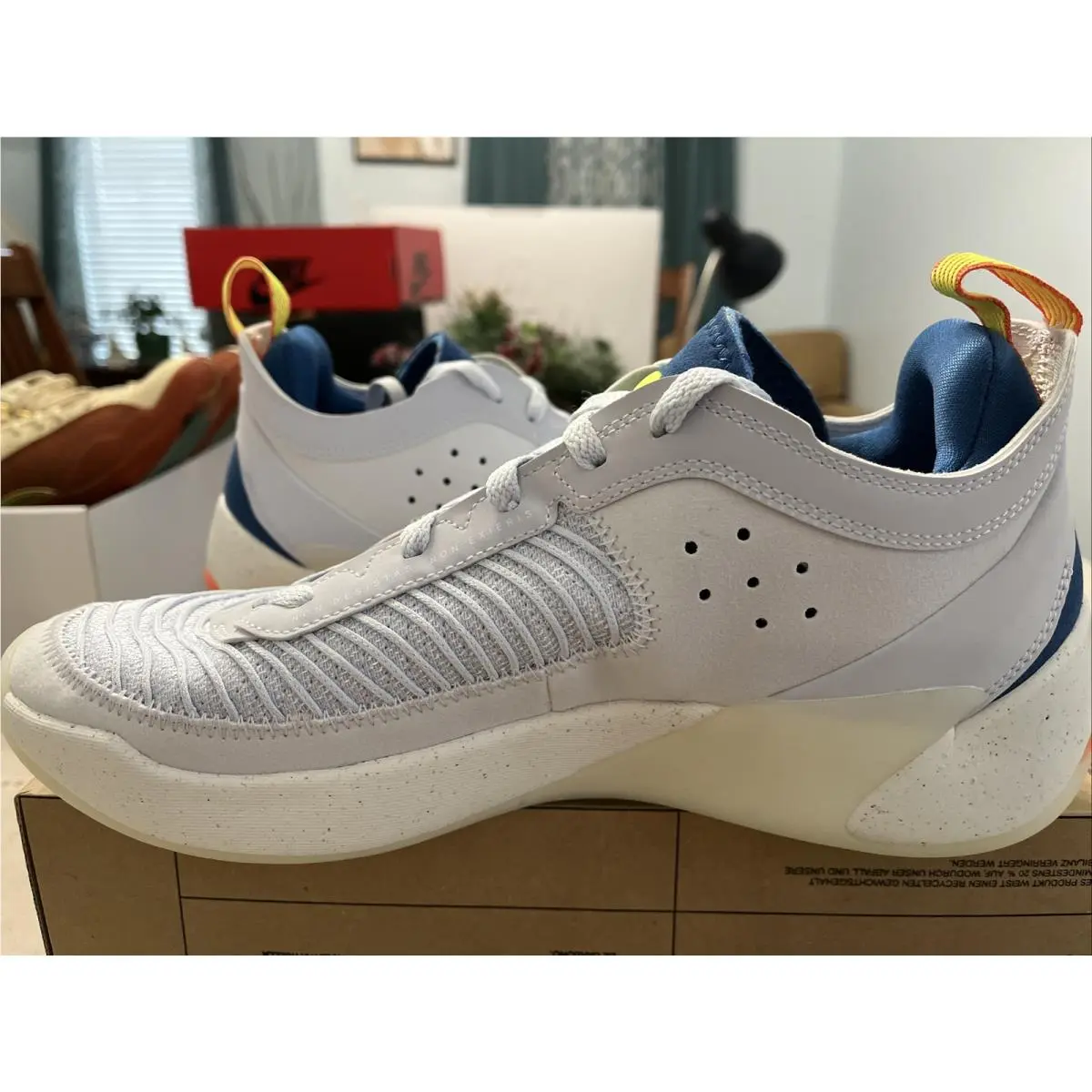 Nike shoes - Nike Air Jordan Luka 1 Next Nature - DR9830-074 - Football Grey/Volt 0
