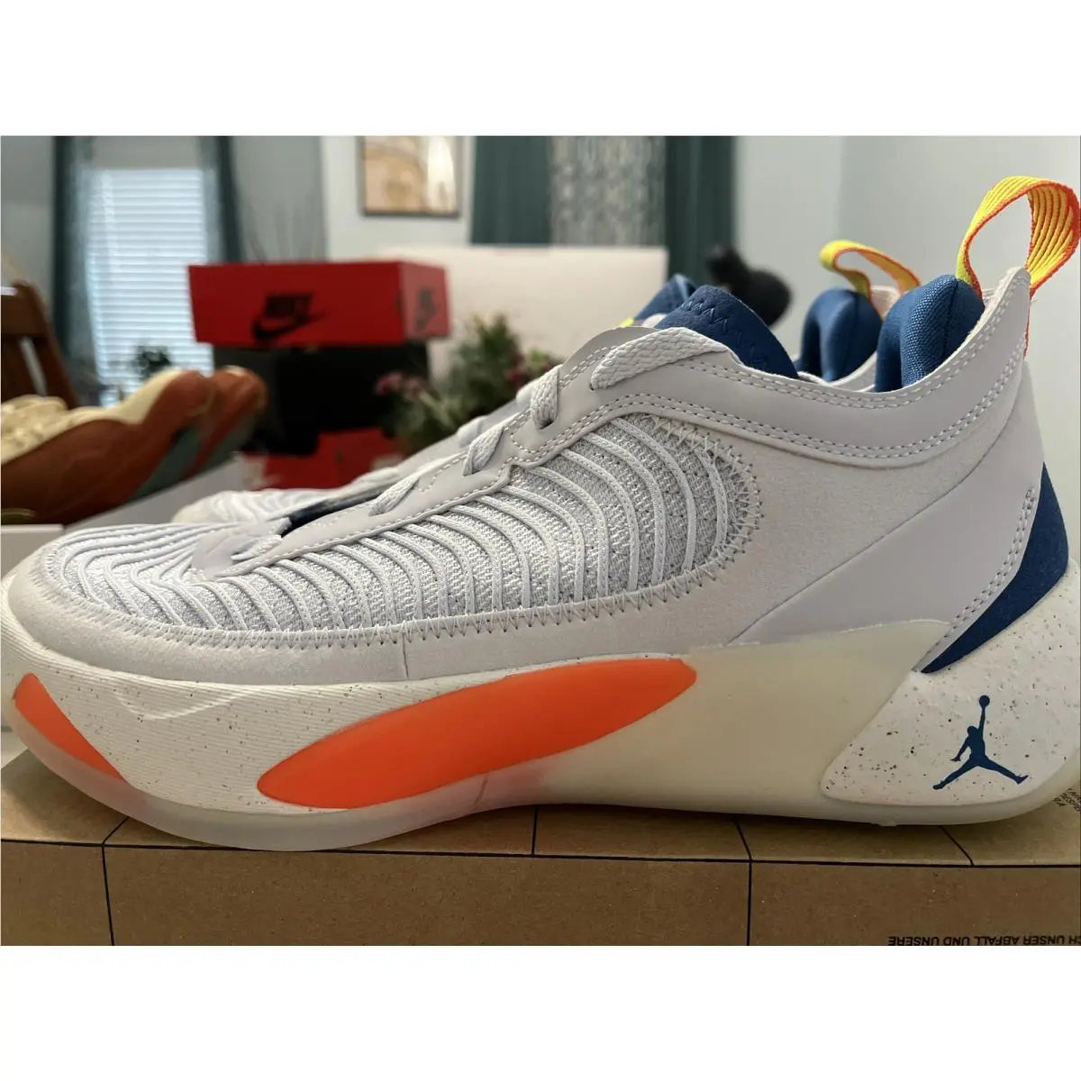 Nike shoes - Nike Air Jordan Luka 1 Next Nature - DR9830-074 - Football Grey/Volt 2