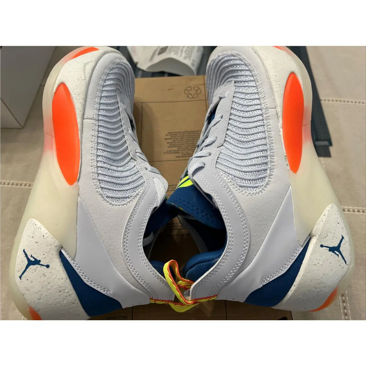Nike shoes - Nike Air Jordan Luka 1 Next Nature - DR9830-074 - Football Grey/Volt 6