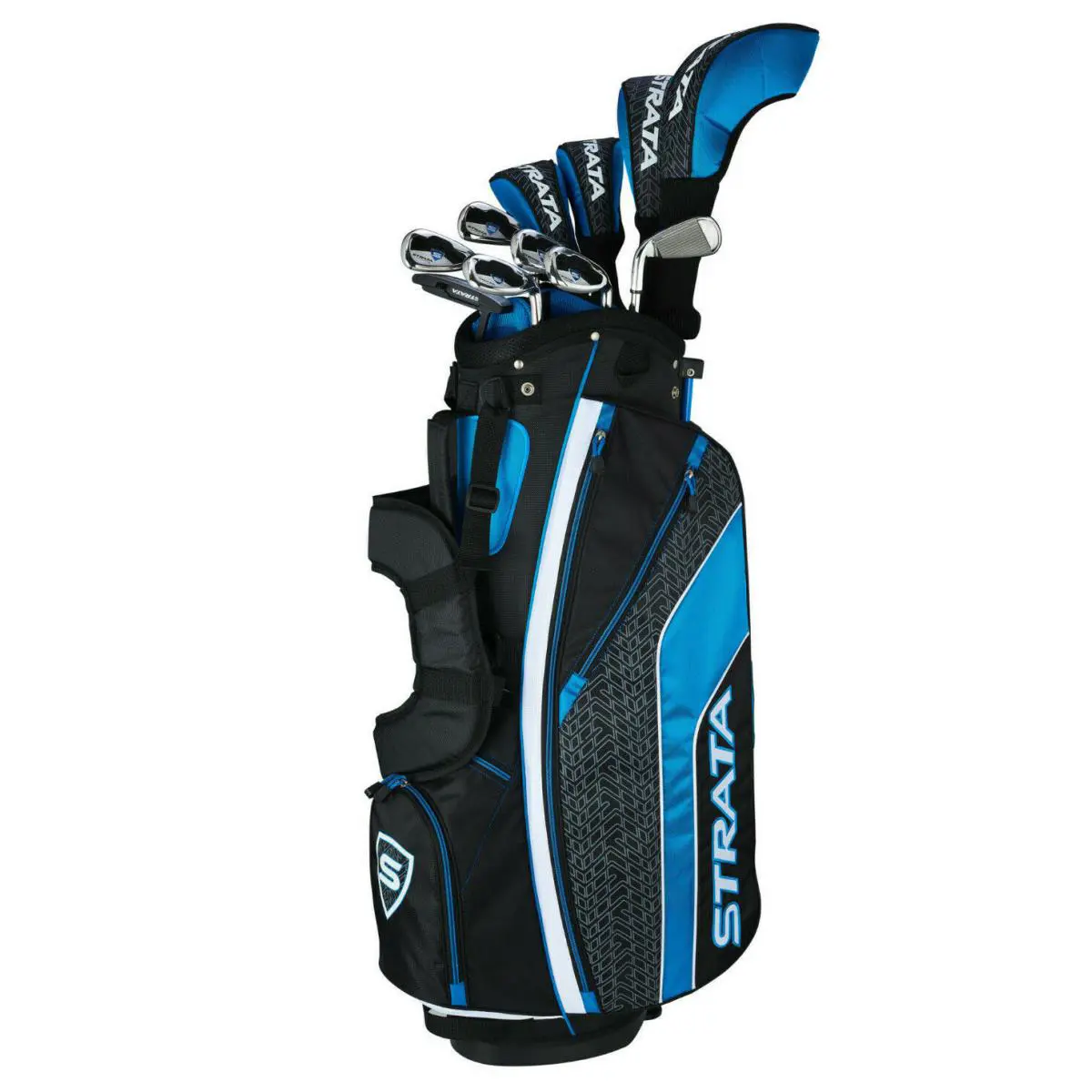 Callaway Strata Ultimate Mens Package Set- Black Blue 2019 - Black