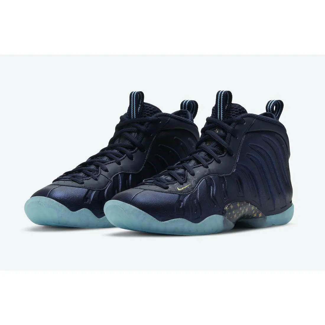 Nike Little Posite One GS Obsidian/blue CZ6547 400 US SZ 6Y